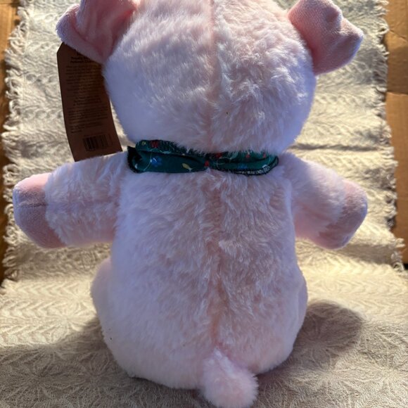 Pet Smart 12" PINK PIG Squeak Plush Stuffed Dog Puppy Toy NEW w/TAGS - Picture 2 of 5